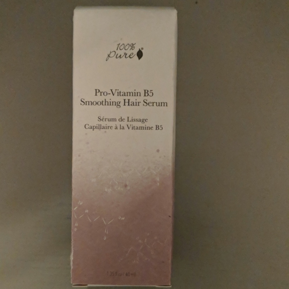 100% Pure Pro- vitamin B5 Smoothing Hair Serum